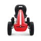 MILLY MALLY Detská šliapacia motokára Go-kart Milly Mally Abarth červená