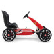 MILLY MALLY Detská šliapacia motokára Go-kart Milly Mally Abarth červená