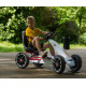 MILLY MALLY Detská šliapacia motokára Go-kart Milly Mally Abarth červená
