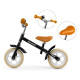MILLY MALLY Detské odrážadlo bicykel Milly Mally Marshall Black