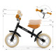 MILLY MALLY Detské odrážadlo bicykel Milly Mally Marshall Black