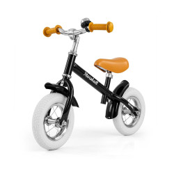 MILLY MALLY Detské odrážadlo bicykel Milly Mally Marshall Air Black