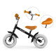 MILLY MALLY Detské odrážadlo bicykel Milly Mally Marshall Air Black