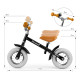 MILLY MALLY Detské odrážadlo bicykel Milly Mally Marshall Air Black