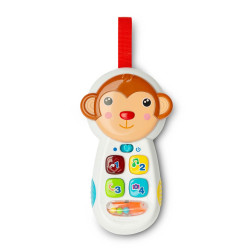 TOYZ Detská vzdelávacia hračka Toyz opica telefón
