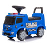 MILLY MALLY Detské odrážadlo so zvukom Mercedes Milly Mally POLICE modré