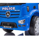 MILLY MALLY Detské odrážadlo so zvukom Mercedes Milly Mally POLICE modré