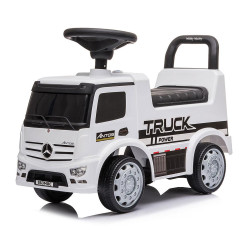 MILLY MALLY Detské odrážadlo so zvukom Mercedes Milly Mally ANTOS biele