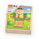 Viga Detský puzzle obliekanie Viga Medvedík