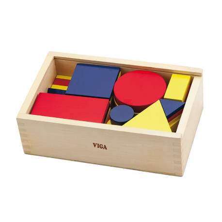 Viga Drevené geometrické kocky Viga