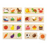 Viga Drevené logické puzzle Viga 24ks
