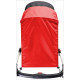 NEW BABY Slnečná clona na kočík New Baby Basic red