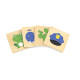Viga Drevené puzzle Farby Viga