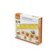 Viga Drevené puzzle Farby Viga