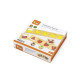 Viga Drevené puzzle Farby Viga
