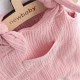 NEW BABY Dojčenské mušelínové zahradníčky New Baby Soft dress ružová