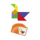 Viga Drevený magnetický tangram Viga
