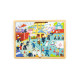 Viga Drevené puzzle 48 dielikov Viga Hasiči