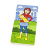 Viga Drevené puzzle Viga Ako rastie dietˇatko