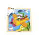 Viga Drevené puzzle pre najmenších Viga 9 ks Lietadlo