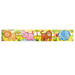 Viga Drevené puzzle Safari Viga