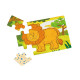 Viga Drevené puzzle Safari Viga
