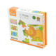Viga Drevené puzzle Safari Viga