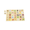Viga Drevené puzzle Zmysly Viga