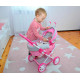 MILLY MALLY Detský kočík pre bábiky Milly Mally Alice Prestige Pink