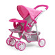 MILLY MALLY Detský športový kočík pre bábiky Milly Mally Kate Prestige Pink