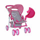 MILLY MALLY Detský športový kočík pre bábiky Milly Mally Kate Prestige Pink