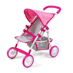 MILLY MALLY Detský športový kočík pre bábiky Milly Mally Natalie Prestige Pink