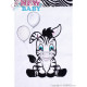 NEW BABY 3-dielne posteľné obliečky New Baby Zebra 100/135 bielo-čierne