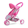 MILLY MALLY Detský golfový kočík pre bábiky Milly Mally Susie Prestige Pink