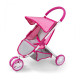 MILLY MALLY Detský golfový kočík pre bábiky Milly Mally Susie Prestige Pink