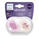 AVENT Dojčenský cumlík Ultrasoft Premium Avent 6-18 mesiacov - 2 ks dievča