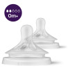 AVENT Náhradný cumlík Avent Natural Response 2  0 + - 2 ks