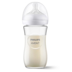 AVENT Dojčenská fľaša Avent Natural Response 240 ml sklo