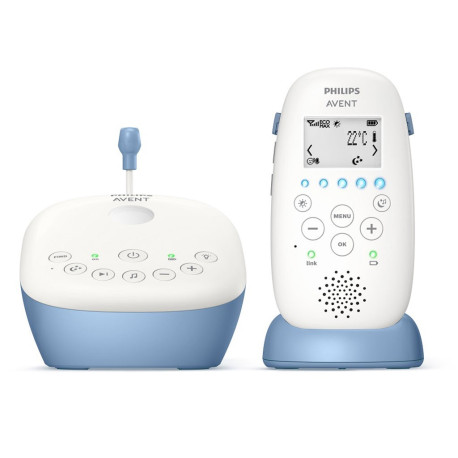 AVENT Digitálna detská opatrovateľka Avent Baby DECT SCD735/52