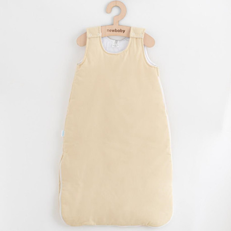 NEW BABY Dojčenský spací vak s výplňou New Baby Colours beige
