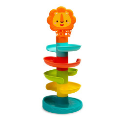 TOYZ Detská vzdelávacia hračka Toyz guľôčková dráha lev