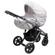 NEW BABY Pláštenka na kočík New Baby Basic sivá