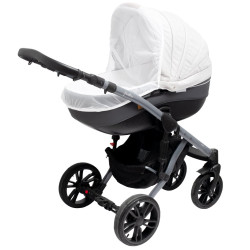 NEW BABY Moskytiéra na kočík New Baby Basic biela