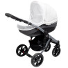 NEW BABY Moskytiéra na kočík New Baby Basic biela