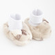 NEW BABY Dojčenské Wellsoft zimné capačky New Baby Polar Bear