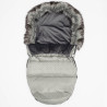 NEW BABY Zimný fusak New Baby Lux Fleece grey