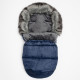 NEW BABY Zimný fusak New Baby Lux Fleece blue