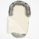 NEW BABY Zimný fusak New Baby Lux Wool grey