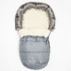 NEW BABY Zimný fusak New Baby Lux Wool graphite