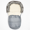 NEW BABY Zimný fusak New Baby Lux Wool graphite